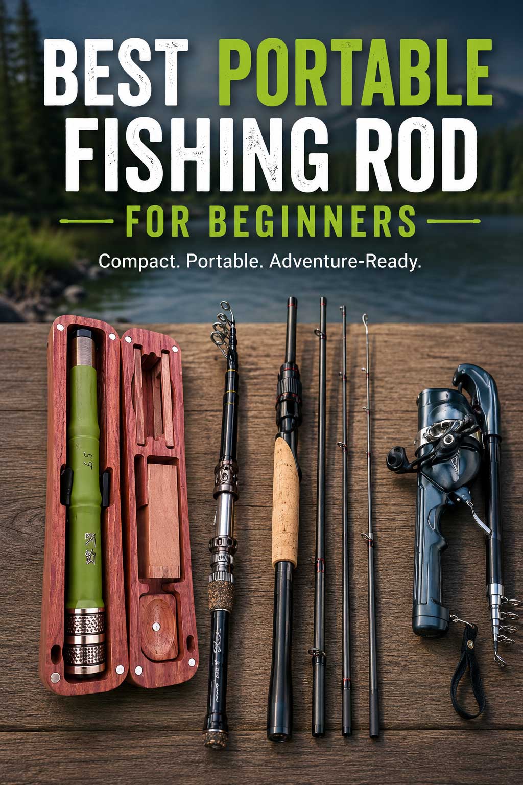 best portable fishing pole Pen Sized Mini Pocket Pole: & Ready lite pole 9.8FT Fishing Rod Saltwater Carbon