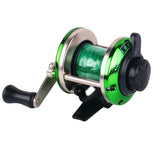 Ice Fishing Small Plate Reel Pre-Lined Drum Reel