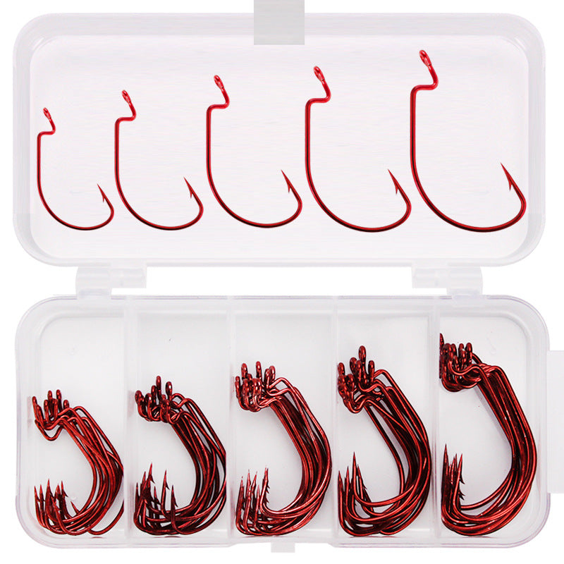Mixed Size Offset Worm Hook Kit