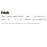 Versatile Saltwater-Resistant Spinning Reel