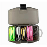 Fork Tail Minnow Kit with Hooks and Tackle Box
