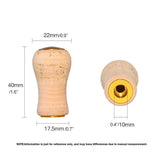 DIY Cork Reel Knobs
