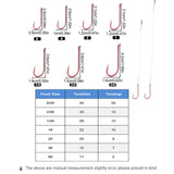 Steel Wire Leader with Hook*10pcs