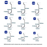 Narrow Gape Offset Soft Bait Hook