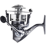 Metal Shallow Spool Angled Spinning Reel