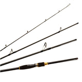 4 Pieces Portable Bass Spinning Rod