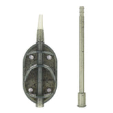 Carp Fishing Feeder Weight Plate with Built-in Lead