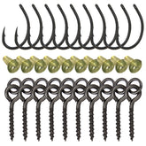 30-Piece Carp Fishing Rig Kit