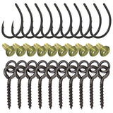 30-Piece Carp Fishing Rig Kit