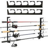 Garage Fishing Rod Holder rod organizer- fishing rod storage