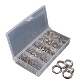 Mixed Size Flattened Split Ring Kit
