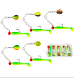 Soft Swimbait Spinner Jig Kit