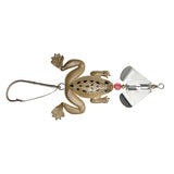 Soft Frog Lure with Spinner
