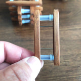 Handmade Bamboo Fishing Rig Line Storage for Micro Fishing 1 Piece