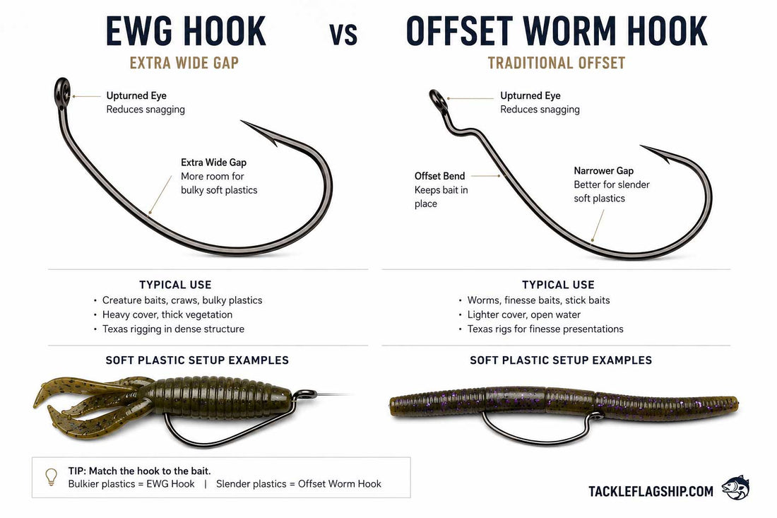 best worm hooks for bass fishing BKK Armor Point Offset Round Bend Texas Rig Hook Soft Plastic Worms Tackle Express keep away from children Offset worm hooks explained, #fishing