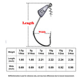 Weighted Swimbait Hook*10pcs