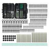 300-Piece Fishing Rig Accessories Kit with Case | Best for Big Game & Carp Anglers