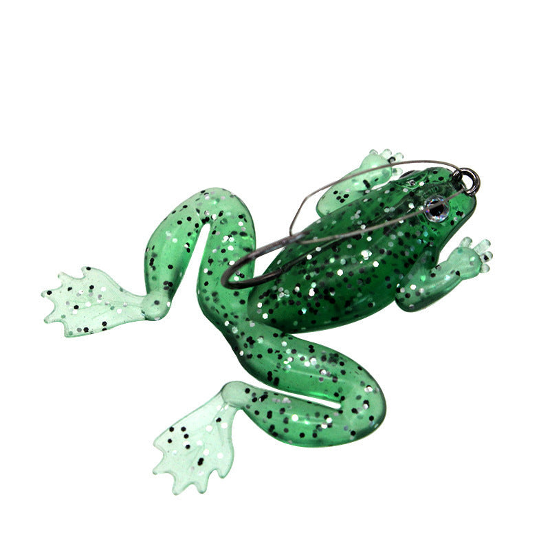 Weedless Soft  Hollow Frog Lure