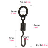 Carp Reservoir Large-Opening Swivel + Welded Ring