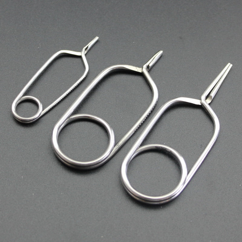 Stainless Steel Hackle Pliers for Fly Tying