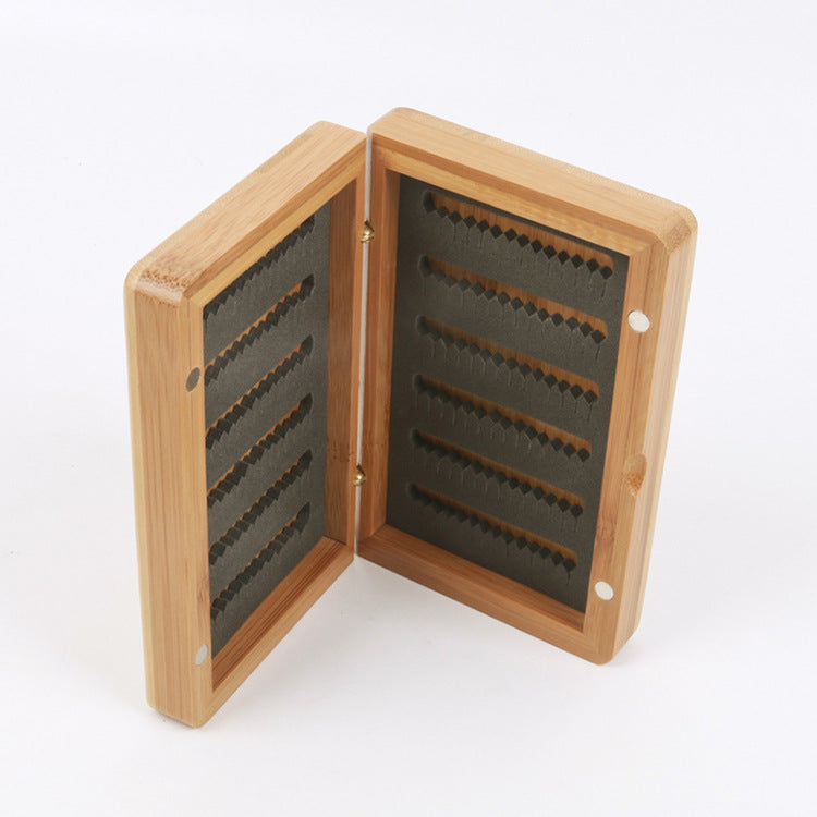 Bamboo Fly Fishing Hook Box