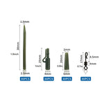 120 Pieces Carp Fishing Rig Accessories Kit