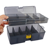 Double-Layer Tackle Storage Box