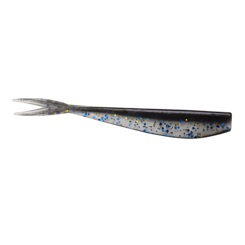Glow_Worm_Split_Tail_Soft_Bait-black