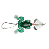 Soft Frog Lure with Spinner