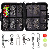 Portable Fishing Swivels & Snaps Kit