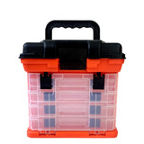 4-Tray Portable Tackle Box | One-Box Fishing Storage System