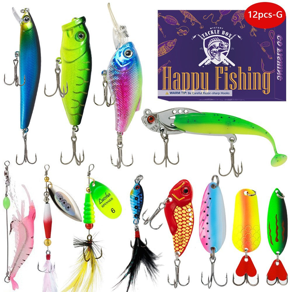 Assorted Fishing Lure Box