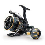 Full Metal CNC One-Piece Screw-In Rocker Arm Dual-Color Spool Spinning Reel