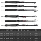 Telescopic  Travel Casting Rod