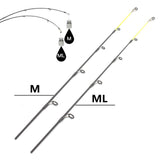 Ultra-light ice fishing rod