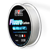 110yds丨100m Fluorocarbon Line  Main & Leader