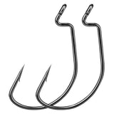 2X Reinforced Wide Belly Offset  Soft Bait Hook