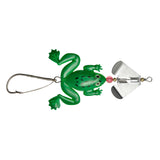 Soft Frog Lure with Spinner