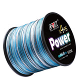 Multicolor Braided PEx8 Dyneema Long-Casting Line