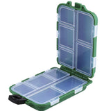 Multi Compartment Tackle Box – 10 Section PVC Storage Case